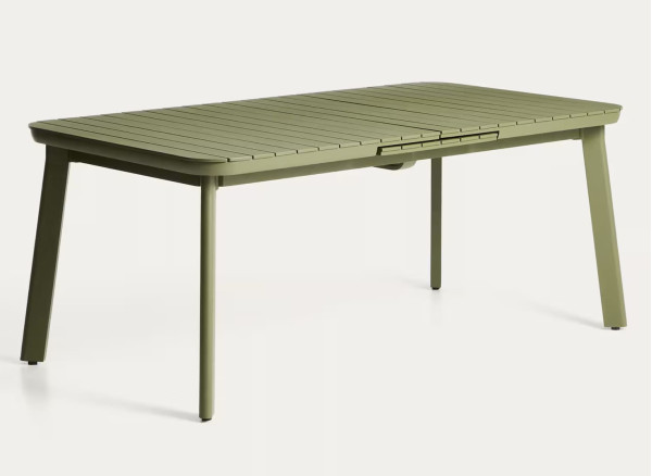 Раздвижной уличный стол La Forma Izola O00400RR19 Зеленый 185 (235) x 100 см-7