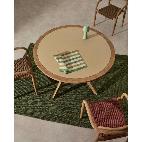 Круглий стіл обідній La Forma MJULIETA YG0257PR12 Ø 120 см-1