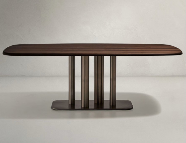 Обідній стіл La Forma Melvar T00262WM10 Горіх 220х110 см-6