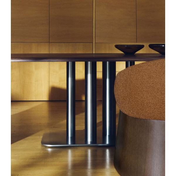 Обідній стіл La Forma Melvar T00262WM10 Горіх 220х110 см-5