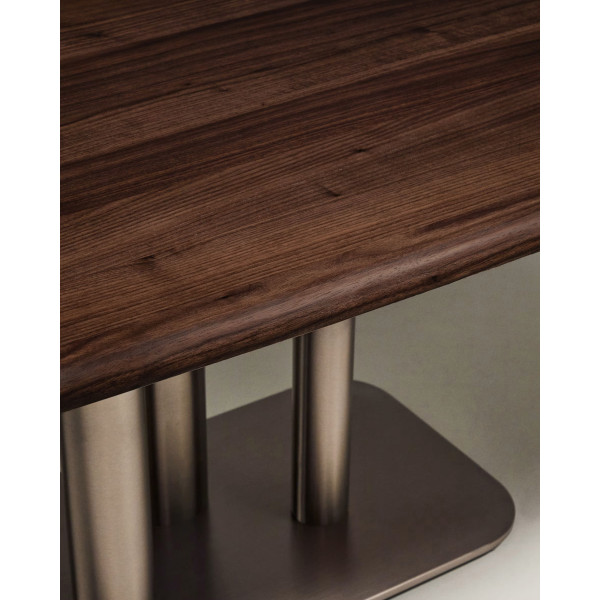 Обідній стіл La Forma Melvar T00262WM10 Горіх 220х110 см-8