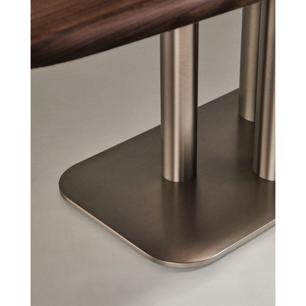 Обідній стіл La Forma Melvar T00291MW10 Горіх 180х100 см-8