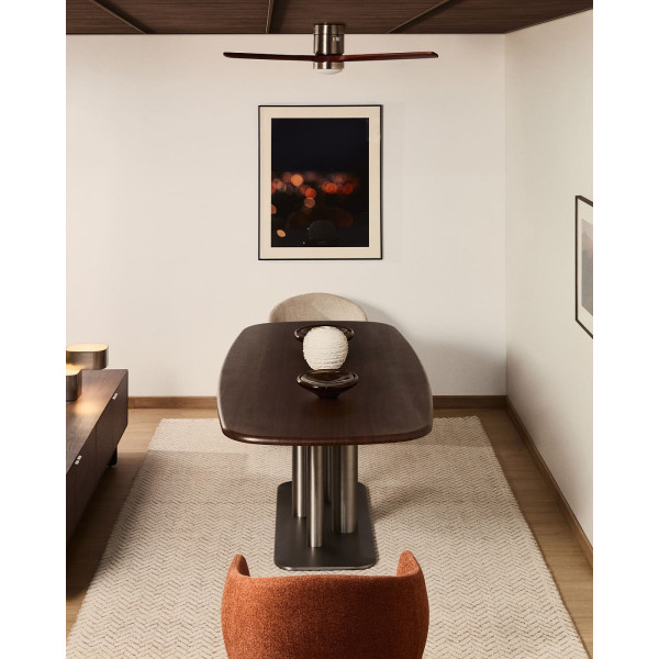 Обідній стіл La Forma Melvar T00291MW10 Горіх 180х100 см-2