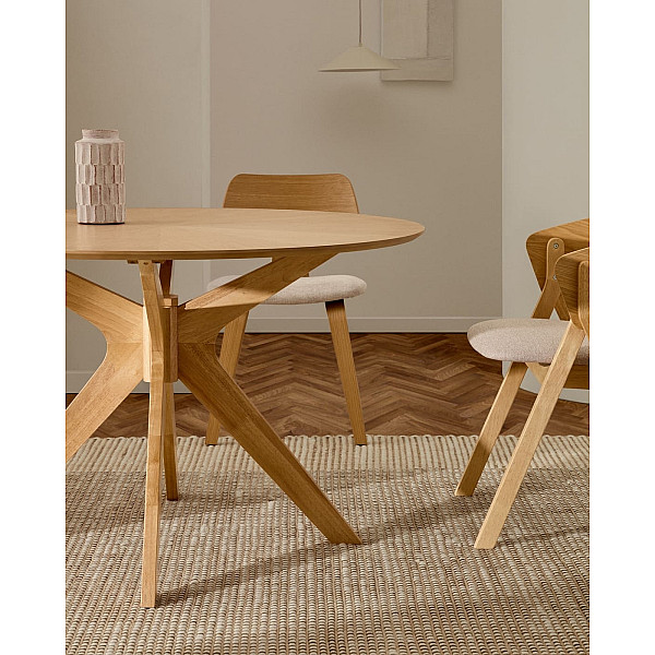 Обеденный стол La Forma Naanim T00003MM40 Ø 120 см-1