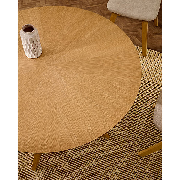 Обеденный стол La Forma Naanim T00003MM40 Ø 120 см-3