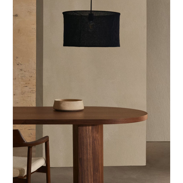 Обідній стіл La Forma Nealy T00012MW09 Горіх 200х100 см-1