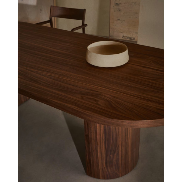 Обідній стіл La Forma Nealy T00012MW09 Горіх 200х100 см-2