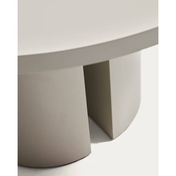 Обеденный стол La Forma Nealy T00538WM12 Экрю Ø 120 см-6