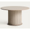 Садовый обеденный стол La Forma Sedalis O00235RO39 Taupe Ø 135 см-3-thumb