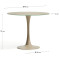 Стол обеденный La Forma Vedira T00582CR14 Taupe Ø 90 см-4-thumb