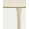 Керамический стол обеденный La Forma Vedira T00582KK12 Экрю Ø 90 см-3-thumb