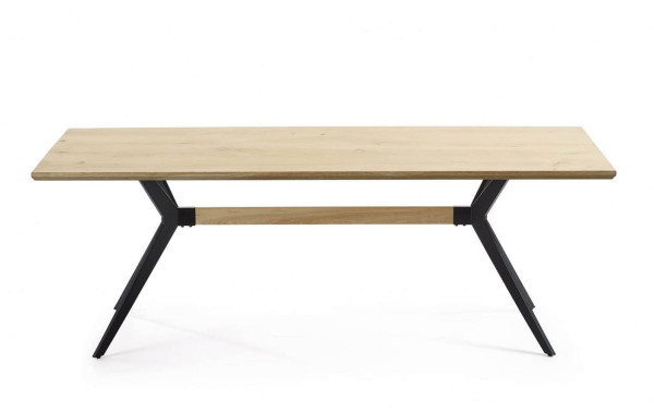 Стіл обідній La Forma AMETHYST 160х90 см CC1047M33 вибілений дуб-5