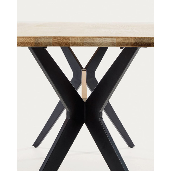 Стіл обідній La Forma AMETHYST 160х90 см CC1047M33 вибілений дуб-6