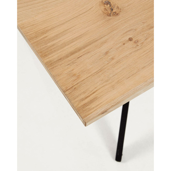 Стіл обідній La Forma AMETHYST 160х90 см CC1047M33 вибілений дуб-7