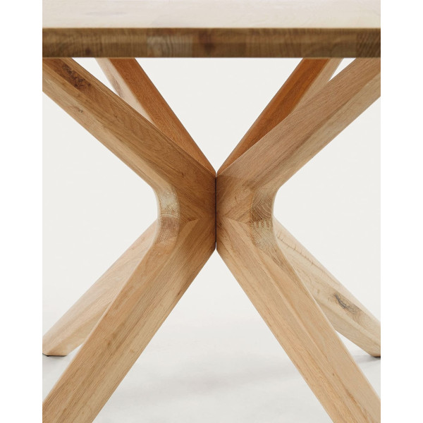 Обеденный стол La Forma ARMANDE 180х90 см CC1048M33 дуб беленый-3