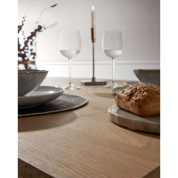 Обеденный стол La Forma ARMANDE 180х90 см CC1048M33 дуб беленый-5