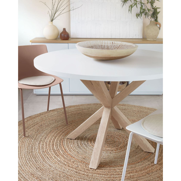 Обеденный стол La Forma ARYA 120 см Белый CC6020M05-1