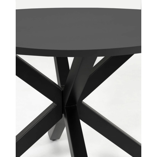 Обідній стіл La Forma ARYA 120 см Чорний CC6021M01-3