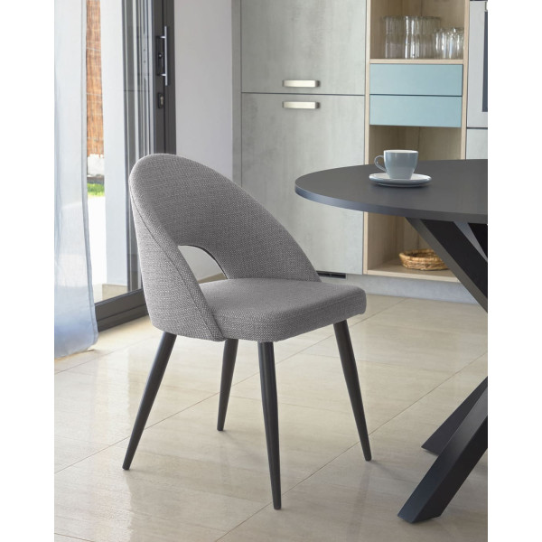 Обідній стіл La Forma ARYA 120 см Чорний CC6021M01-5