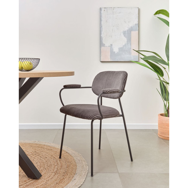 Обеденный стол La Forma ARYA 120 см Натуральный CC6021M46-6