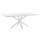 Обідній стіл La Forma ARYA 160х100 см Білий CC1310L05