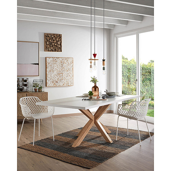 Обеденный стол La Forma ARYA 180х100 см Белый C430L05-1