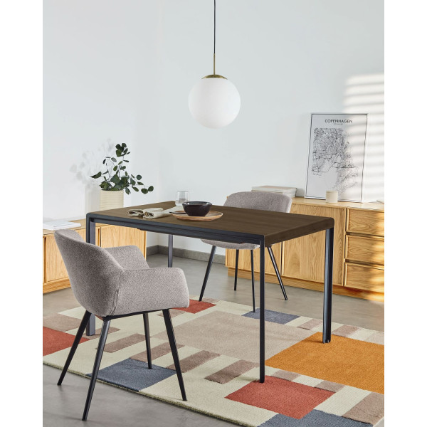 Розкладний обідній стіл La Forma NADYRIA 120 (160) х 80 см CC1974M41-1