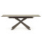 Розкладний обідній стіл La Forma ATMINDA 1416T03003KK15 Коричневий 160 (210) x 90 см-3-thumb