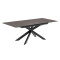 Раскладной обеденный стол La Forma ATMINDA 160 (210) x 90 см Темно-серый CC5170K15-2-thumb