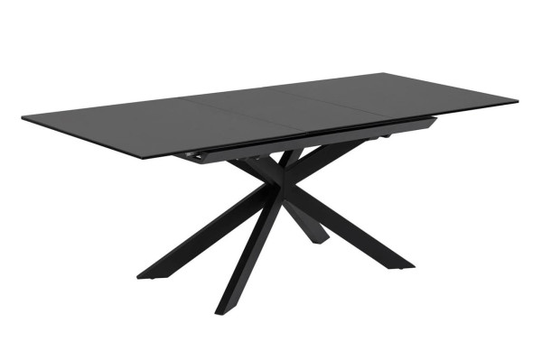 Раскладной обеденный стол La Forma ATMINDA 160 (210) x 90 см Черный CC5180C01-2