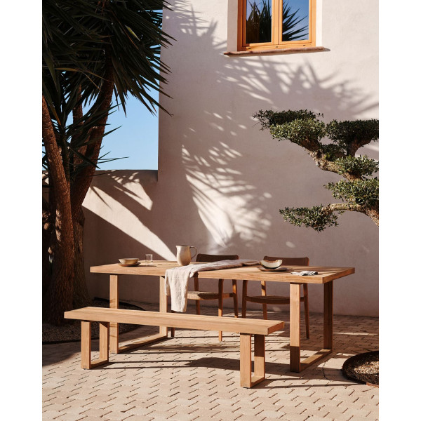 Стіл обідній La Forma CANADELL J0100042MM46 90х180 см-1