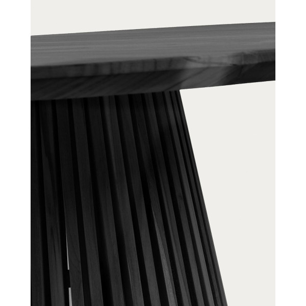 Стол обеденный La Forma JEANETTE T0300011MM01 Черный 90 см-3