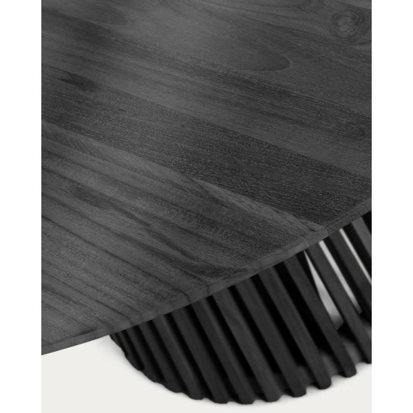 Стол обеденный La Forma JEANETTE T0300011MM01 Черный 90 см-2