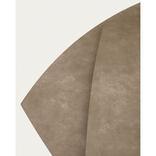 Розкладний обідній стіл La Forma YODALIA 1416T03002KK15 Коричневий 130 (190) х 100 см-9