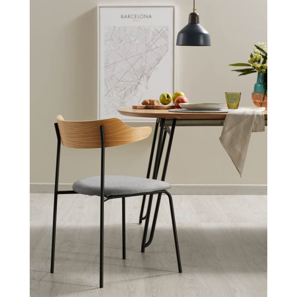 Розкладний обідній стіл La Forma NOVAKS CC1073M46 140 (220) х 90 см-4