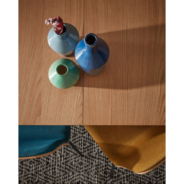 Розкладний обідній стіл La Forma NOVAKS CC1073M46 140 (220) х 90 см-6