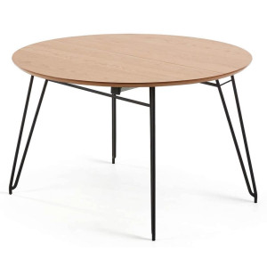Раскладной обеденный круглый стол La Forma NOVAKS CC0969M46 120 (200) см