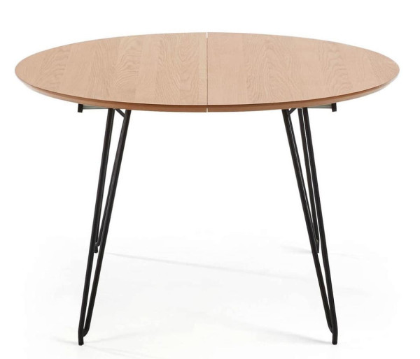 Раскладной обеденный круглый стол La Forma NOVAKS CC0969M46 120 (200) см-9