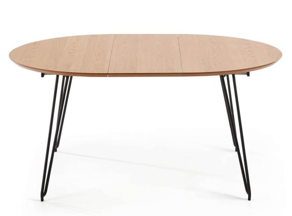 Раскладной обеденный круглый стол La Forma NOVAKS CC0969M46 120 (200) см-10