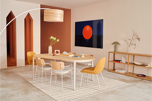 Стол раскладной обеденный La Forma MONTUIRI T0300021MM40 120 (200) см-3