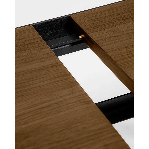 Розкладний обідній стіл La Forma NADYRIA CC1975M41 Горіх 160 (200) х 90 см-7