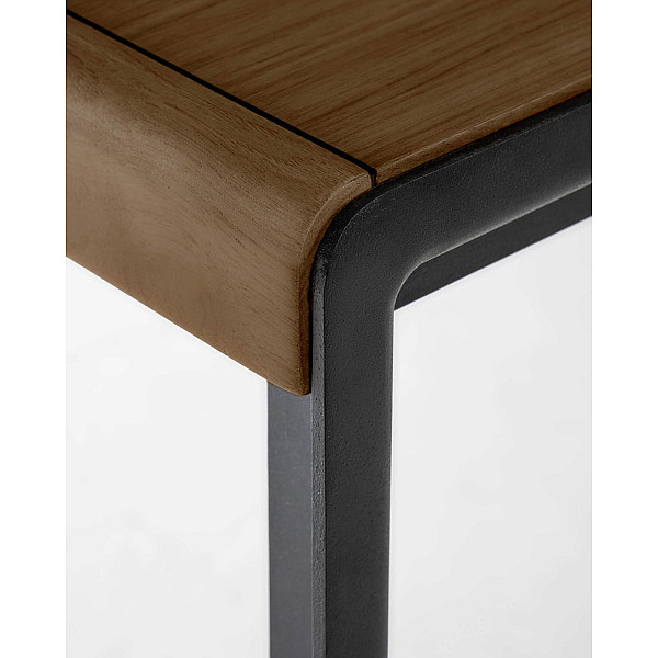 Розкладний обідній стіл La Forma NADYRIA CC1975M41 Горіх 160 (200) х 90 см-8