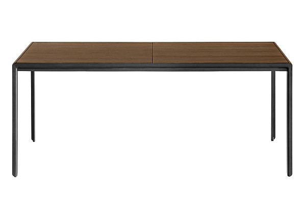 Розкладний обідній стіл La Forma NADYRIA CC1975M41 Горіх 160 (200) х 90 см-2