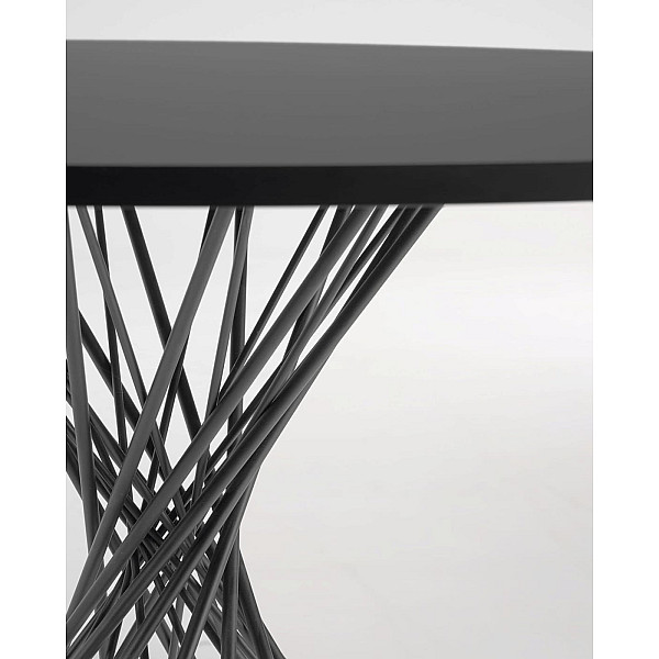 Обідній стіл La Forma NIUT 120 см Чорний CC6022M01-7