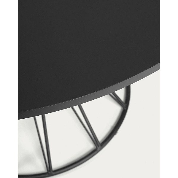 Обідній стіл La Forma NIUT 120 см Чорний CC6022M01-5