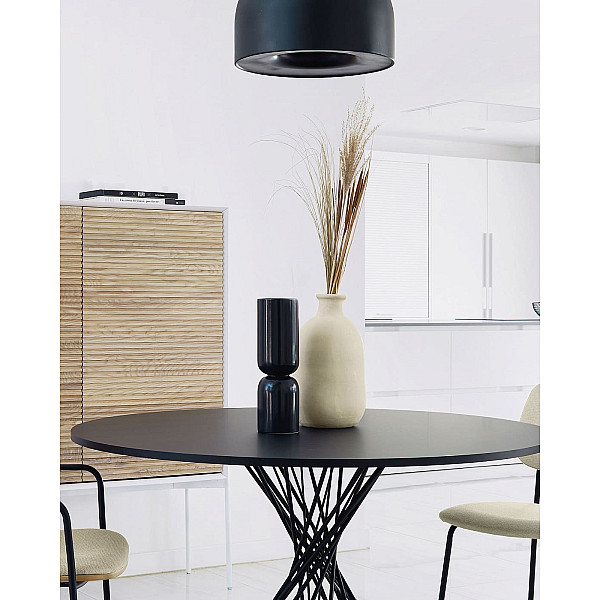 Обідній стіл La Forma NIUT 120 см Чорний CC6022M01-1