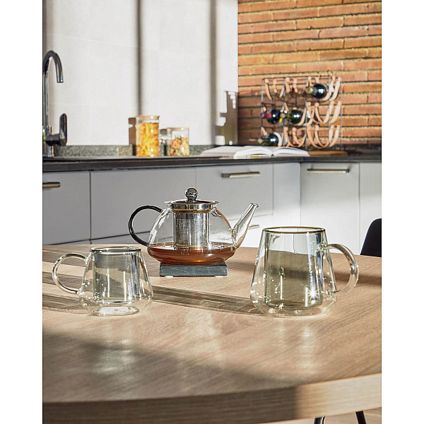 Обеденный стол La Forma NIUT 120 см Натуральный CC6022M46-1