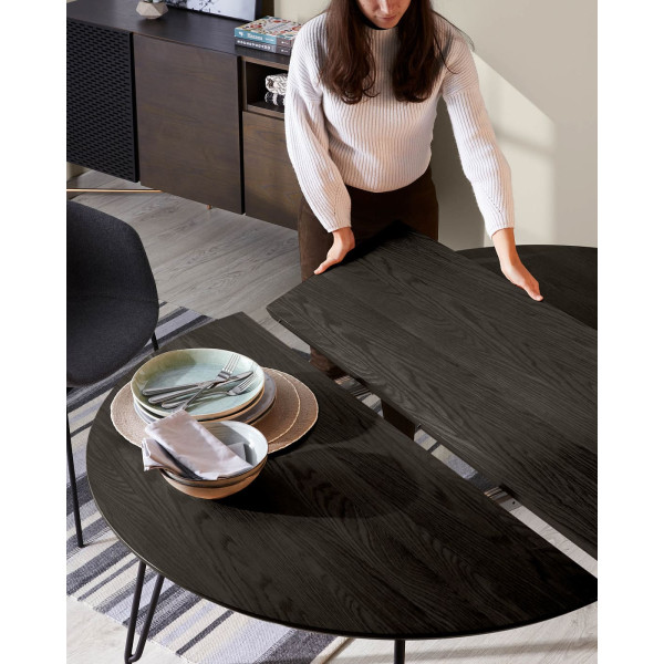 Раскладной обеденный стол La Forma NORFORT NR008M01 120 (200) см-3