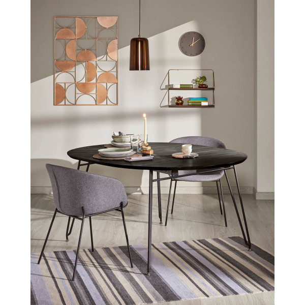 Раскладной обеденный стол La Forma NORFORT NR008M01 120 (200) см-1