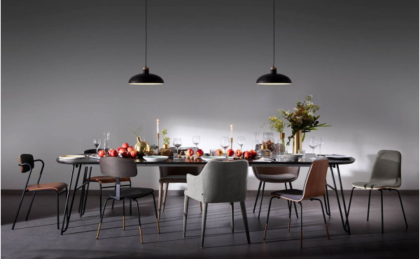 Раскладной обеденный стол La Forma NORFORT NR009M01 140 (220) x 90 см-2